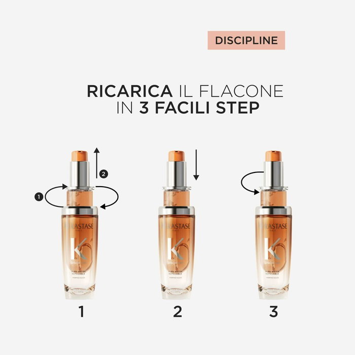 Kerastase Discipline Oléo-Relax huile rechargeable 75 ml Kerastase Discipline Oléo-Relax huile rechargeable 75 ml