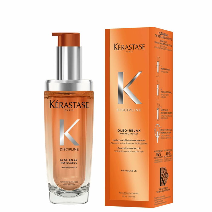 Kerastase Discipline Oléo-Relax huile rechargeable 75 ml Kerastase Discipline Oléo-Relax huile rechargeable 75 ml