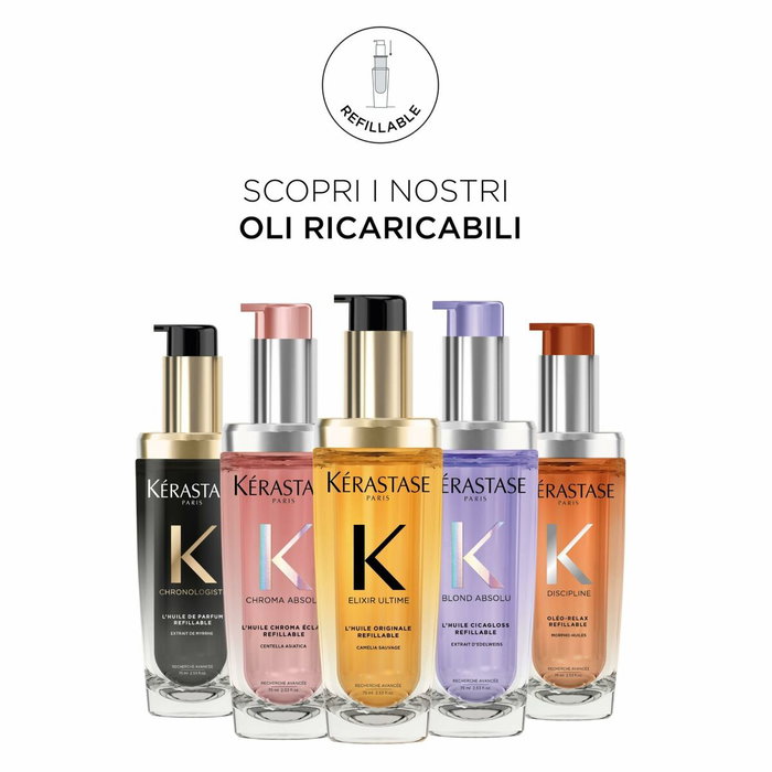 Kerastase Discipline Oléo-Relax huile rechargeable 75 ml Kerastase Discipline Oléo-Relax huile rechargeable 75 ml
