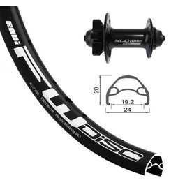 XLC Roue avant Rodi 24x1.90 Disc 32 trous