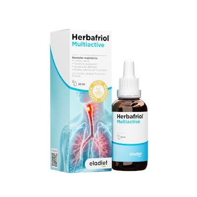 ELADIET Herbafriol Multiactive 30 ml Complément Alimentaire Liquide Thym Gingembre Propolis Echinacée ELADIET Herbafriol Multiactive 30 ml Complément Alimentaire Liquide Thym Gingembre Propolis Echinacée