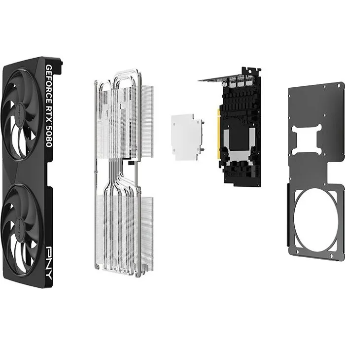 PNY GeForce RTX 5080 SLIM OC Dual Fan 16 Go