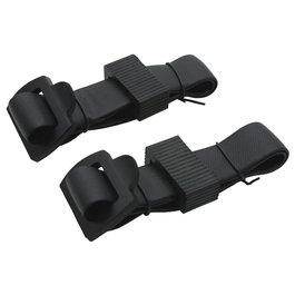Biotop Lot de 2 colliers en caoutchouc flexible pour arbres, 2,5 x 45 cm
