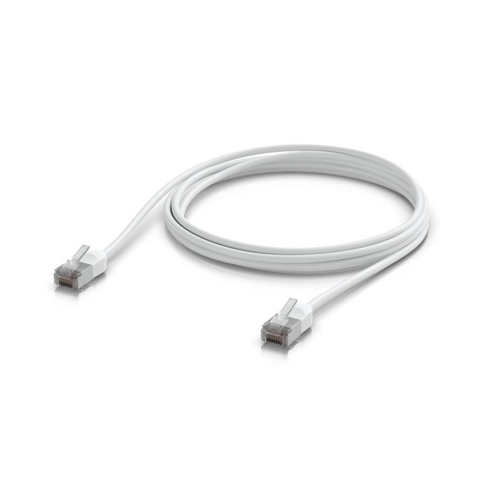 Ubiquiti Câble réseau Ethernet patch Catégorie 6A (Cat6A) blindé extérieur 2 m blanc - 10 Gb/s, PoE++ Ubiquiti Câble réseau Ethernet patch Catégorie 6A (Cat6A) blindé extérieur 2 m blanc - 10 Gb/s, PoE++