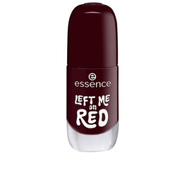 Essence Vernis à Ongles Gel N°12 Left Me on Red - Gel Longue Durée Sans Lampe UV, 8 ml