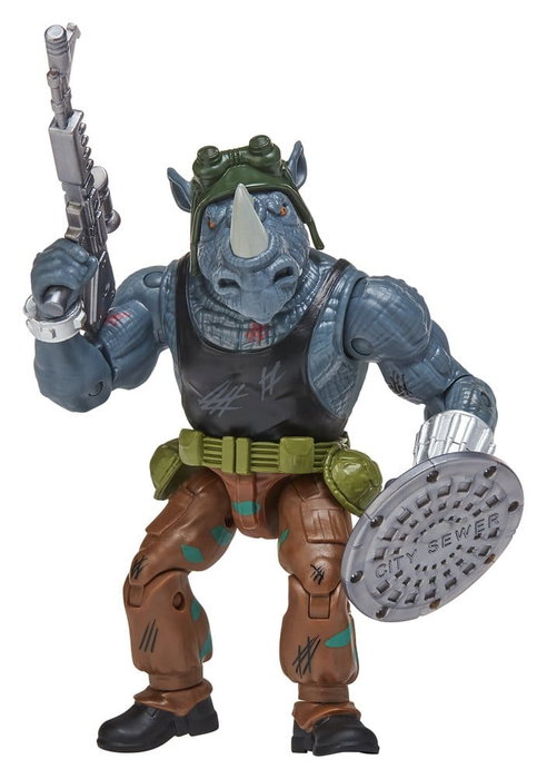 Playmates Les Tortues Ninja: Remastered figurines Raphael vs. Rocksteady
