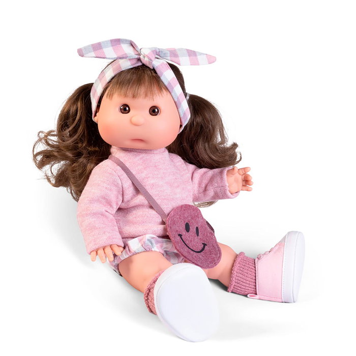 Muñecas Antonio Juan - Poupée mannequin Iris Chic avec vêtements, diadème licorne et sac à main, 23310 - Jouet fille +3 ans