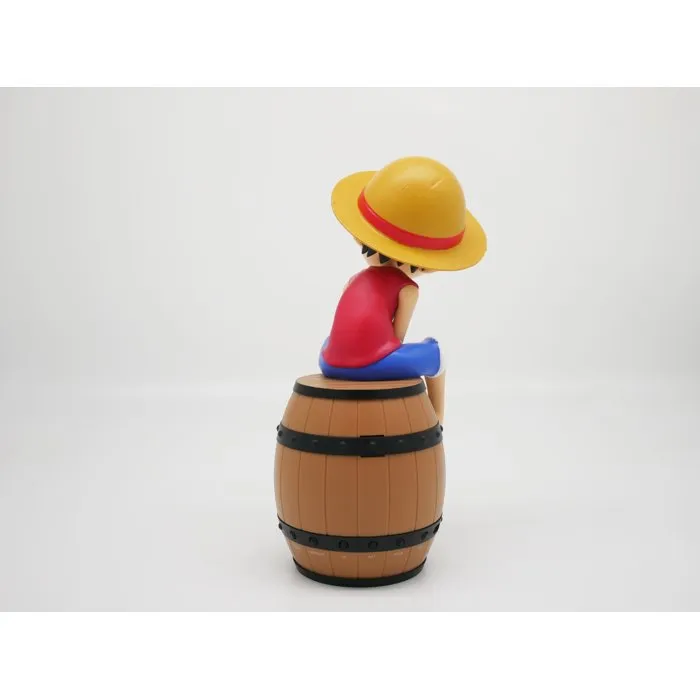 Teknofun Réveil figurine Luffy sur tonneau One Piece Teknofun Réveil figurine Luffy sur tonneau One Piece