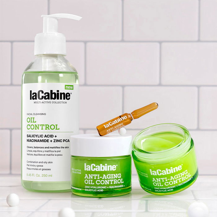 La Cabine Nettoyant Visage Oil Control Acide Salicylique Niacinamide Zinc PCA 250 ml