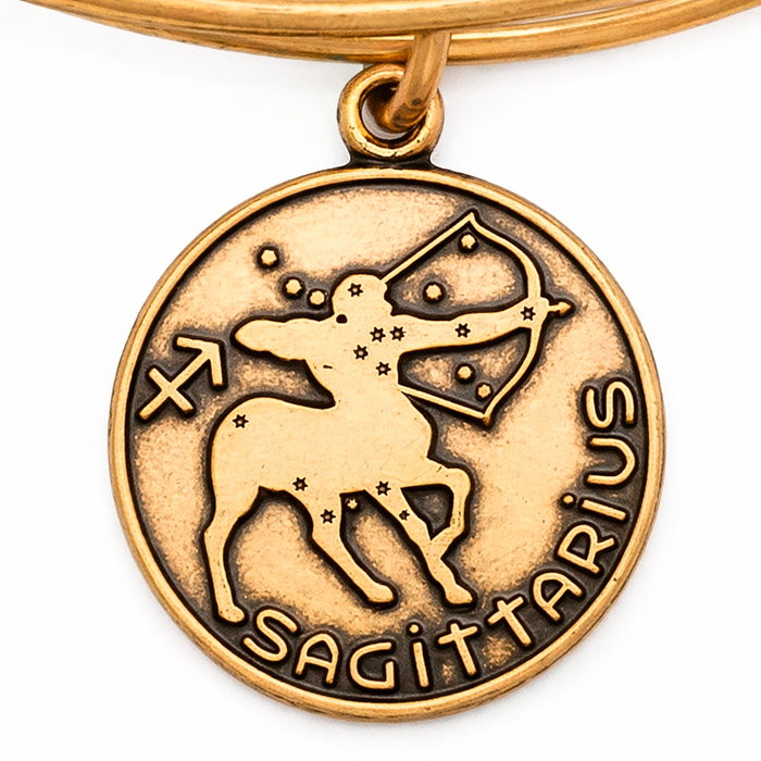 Alex And Ani Bracelet Sagittaire Doré Ajustable Alex And Ani Bracelet Sagittaire Doré Ajustable