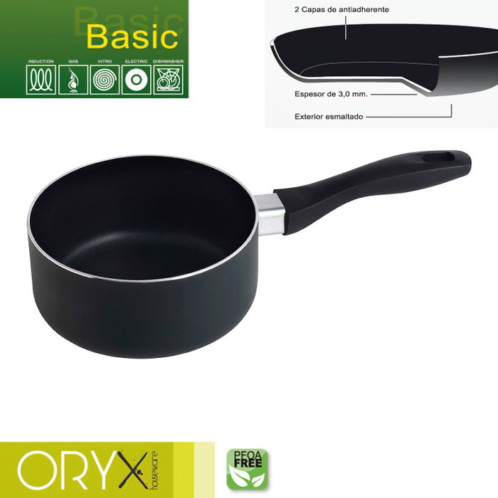 ORYX Casserole aluminium anti-adhésive Basic 16cm ORYX Casserole aluminium anti-adhésive Basic 16cm