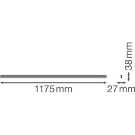 Ledvance Luminaria LED Lineal Compact 20W 2000Lm 3000K IP20