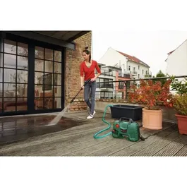 Bosch EasyAquatak 110 - Nettoyeur haute pression 1300 W, 110 bar, 330 L/h avec lance Jet et flexible 3 m