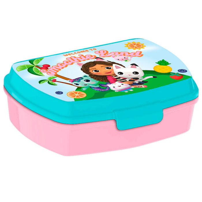 Gabbys Dollhouse - Cantimplora en aluminium de 500ml pour enfants - 22,5x21x7cm Gabbys Dollhouse - Cantimplora en aluminium de 500ml pour enfants - 22,5x21x7cm