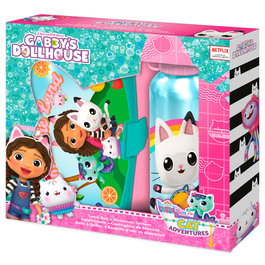 Gabbys Dollhouse - Cantimplora en aluminium de 500ml pour enfants - 22,5x21x7cm