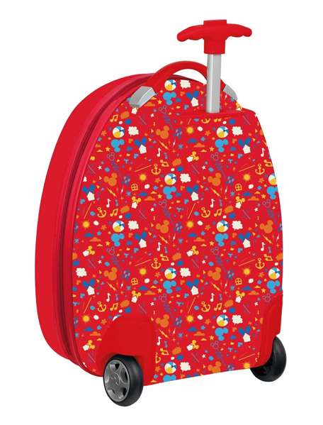 Safta Trolley Infantil 16" Mickey Mouse Good Day - Valise cabine pour enfant, 28x43x23 cm, a partir de 3 ans