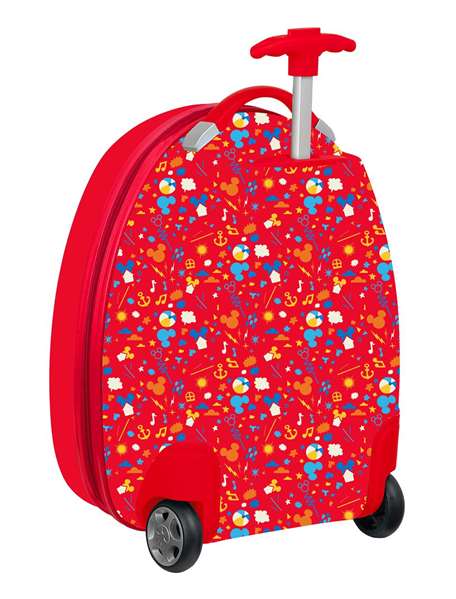 Safta Trolley Infantil 16" Mickey Mouse Good Day - Valise cabine pour enfant, 28x43x23 cm, a partir de 3 ans