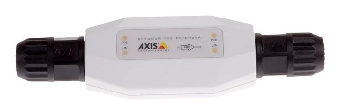 Axis T8129-E Extenseur PoE Extérieur Ethernet 2 Ports IP66/67 avec Alimentation sur Câble jusqu'à 100 m