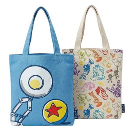 Cerdá Sacoche Shopping Pixar Design 1-Design 2 Blanc
