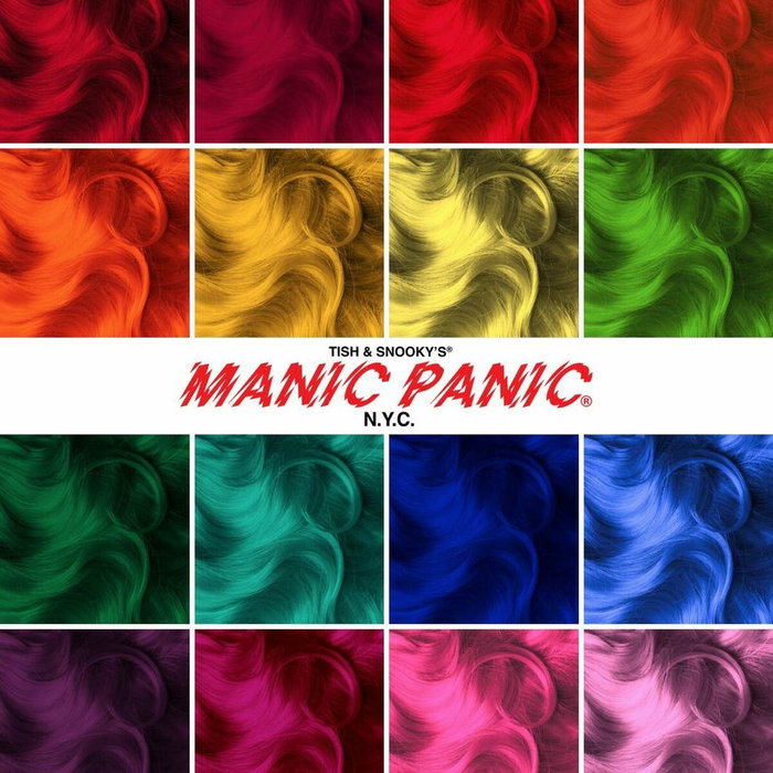 Manic Panic - Teinture capillaire Amplified After Midnight - 118 ml - Couleur intense durable 30% plus longtemps - Formule vegan conditionnante