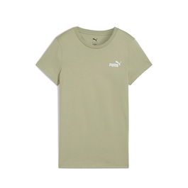 T-shirt à manches courtes femme Puma Essentials Small Olive S