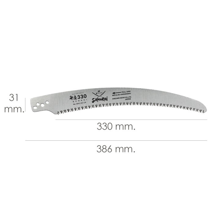 SAMURAI Lame de rechange pour scie GKC 330 L SAMURAI Lame de rechange pour scie GKC 330 L