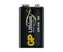 GP - Pile CRV9 Lithium 9V - Longue durée de vie (10 ans), pour détecteurs de fumée - Lot de 1