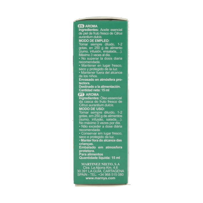 MARNYS Huile Essentielle d'Orange 15ml MARNYS Huile Essentielle d'Orange 15ml