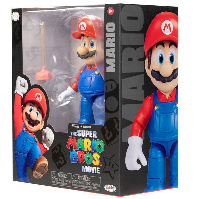 JAKKS PACIFIC - Figurine Mario Super Mario Bros - 13 cm