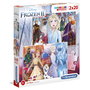 Clementoni Puzzle Maxi Frozen Disney 2 - 2 Puzzles de 20 Pièces - Taille 27 x 19 cm