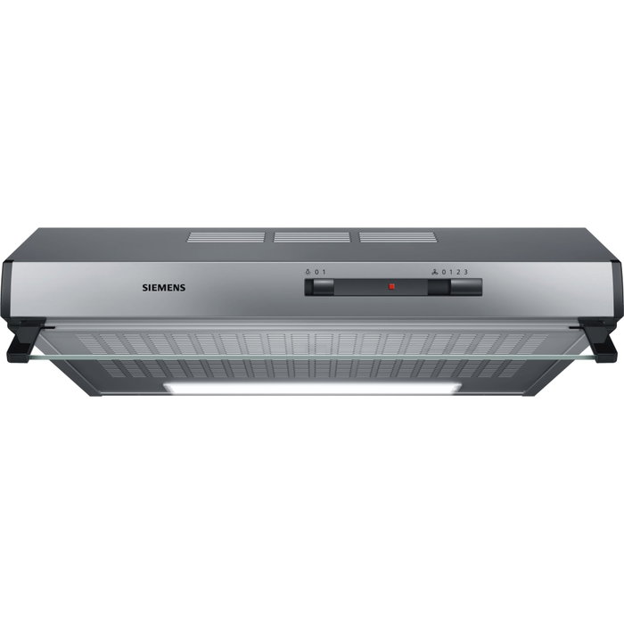 Siemens LU62LFA51 iQ100 Hotte aspirante sous meuble 60 cm Argent Siemens LU62LFA51 iQ100 Hotte aspirante sous meuble 60 cm Argent