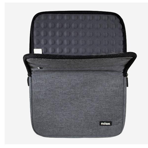Nilox Housse Sleeve pour Ordinateur Portable 15.6 Pouces Gris Nilox Housse Sleeve pour Ordinateur Portable 15.6 Pouces Gris