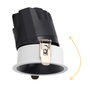 Spot LED encastré 10 W IP65 CCT température de couleur réglable