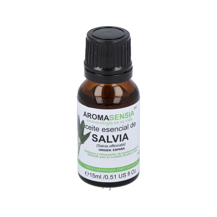 AROMASENSIA Huile Essentielle de Sauge 15 ml AROMASENSIA Huile Essentielle de Sauge 15 ml