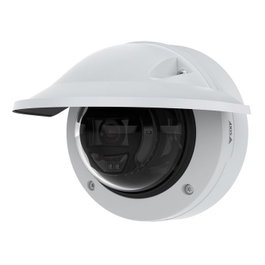 Axis P3265-LVE Caméra de surveillance extérieure fixe 2 MP avec deep learning, Lightfinder 2.0, Forensic WDR, audio/E/S et résistance IK10