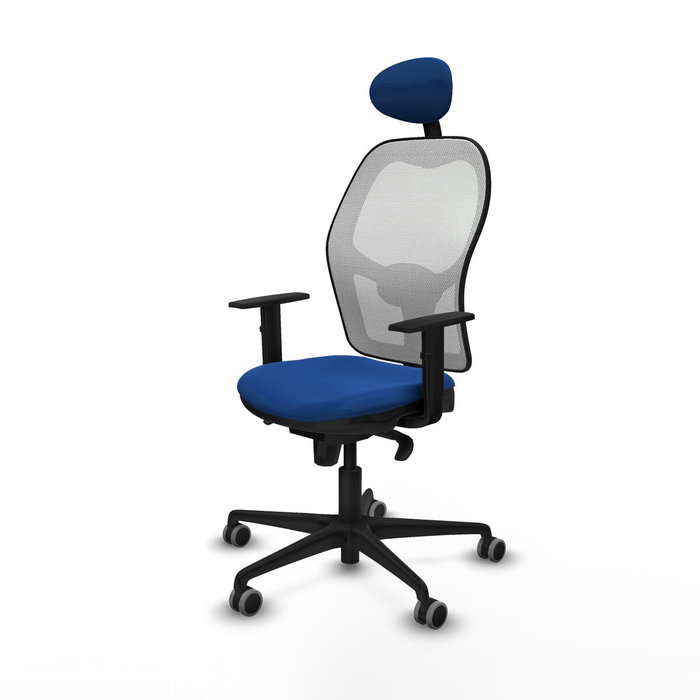 Piqueras y Crespo Chaise de Bureau avec Appui-tête Jorquera 1D036G1 Bleu Piqueras y Crespo Chaise de Bureau avec Appui-tête Jorquera 1D036G1 Bleu