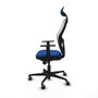 Piqueras y Crespo Chaise de Bureau avec Appui-tête Jorquera 1D036G1 Bleu