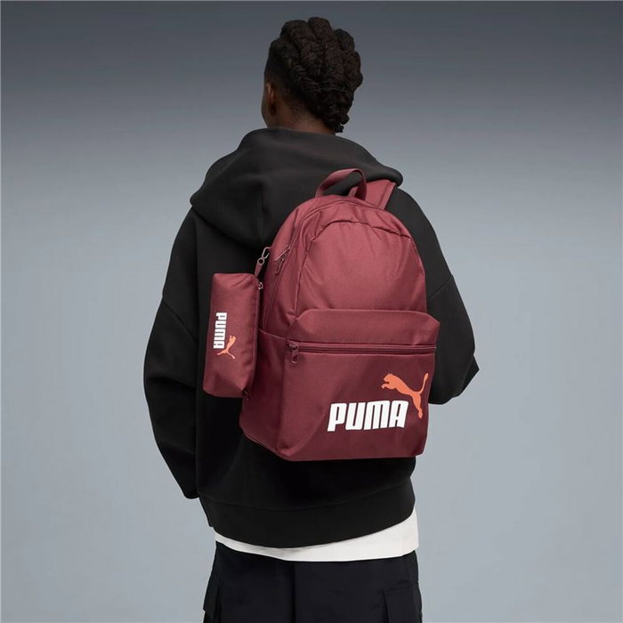 Sac à dos de Sport Puma Phase Rouge foncé
