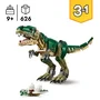 Lego LEGO Creator 31151 3-en-1 Dinosaure Jouet Le T-rex, Transformable en Tricératops ou Ptérodactyle