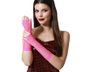 Atosa Gants en Résille Fuchsia pour Déguisement Néon ou Chica Pop