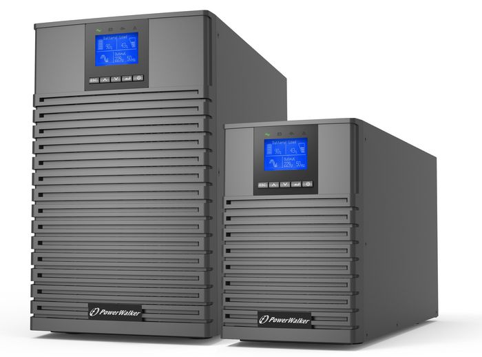 PowerWalker Onduleur Online 1000VA/1000W Double Conversion - VFI 1000 - 4 Prises C13, USB, RS-232, Écran LCD, Facteur de Puissance 1.0 PowerWalker Onduleur Online 1000VA/1000W Double Conversion - VFI 1000 - 4 Prises C13, USB, RS-232, Écran LCD, Facteur de Puissance 1.0