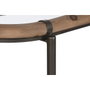 Meuble d'Entrée Home ESPRIT Noir 131 x 36 x 81 cm