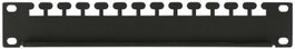 Lanview Panneau de Gestion de Câbles 1U D=600 Noir