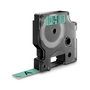 Dymo Ruban d'étiquetage D1 12mm x 7m Noir sur Vert (S0720590)