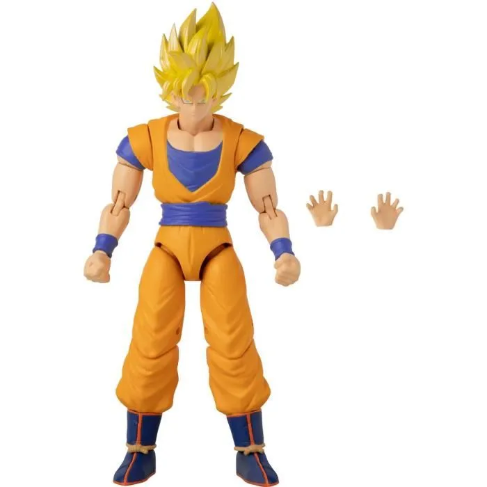 Bandai Figurine Dragon Stars Dragon Ball Super Super Saiyan Goku Articulée 17 cm Figurine Collector