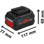 Bosch Professional Pack de 2x5.5Ah Procore 18V Batterie en Boîte Carton