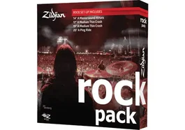 Zildjian Jeu de cymbales Rock Music HH14, Crash 17, Crash 19 et Ride 20