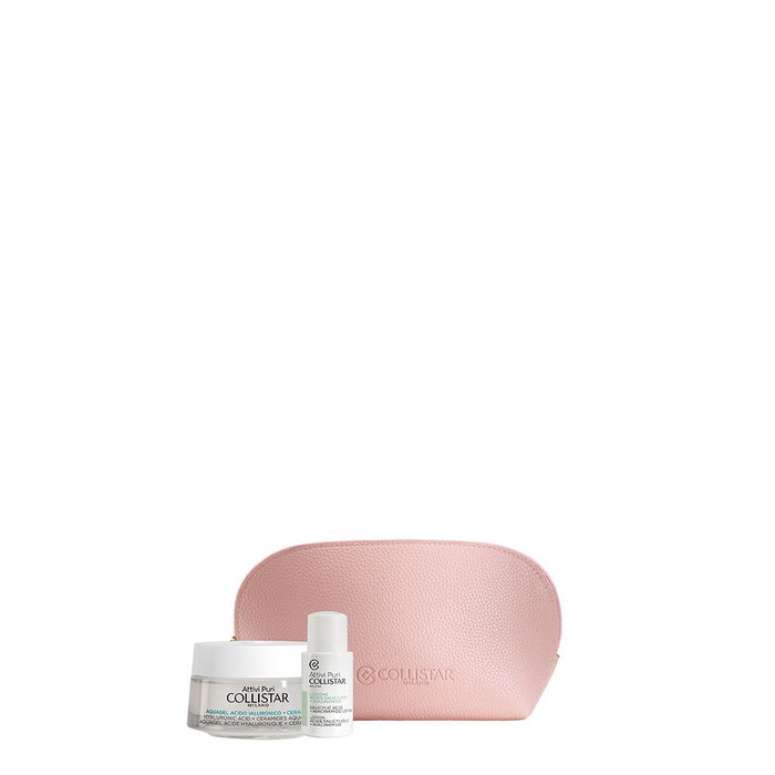 Collistar Étui Hyaluronique Actifs Purs 4 pcs - Soin Hydratant Profond avec Acide Hyaluronique et Céramides