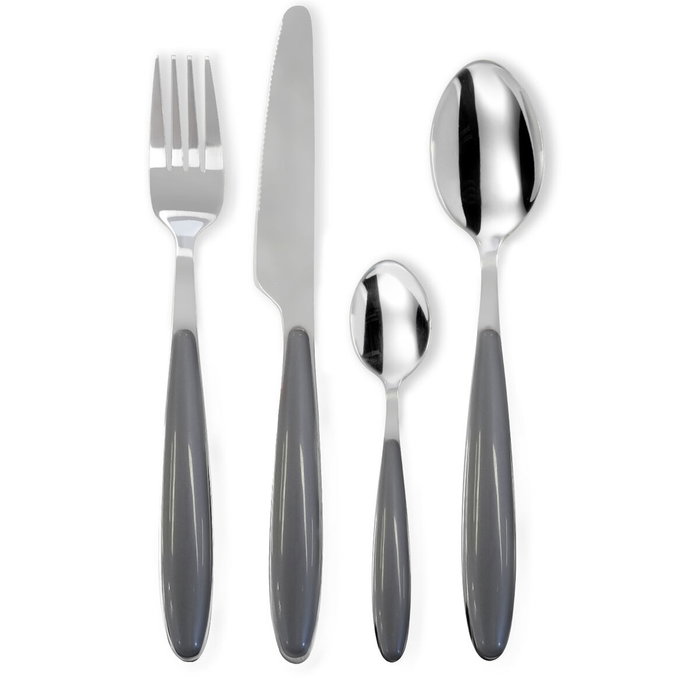 Pradel Set de 20 Couverts Inox Colorfull 18-0-1,5 mm