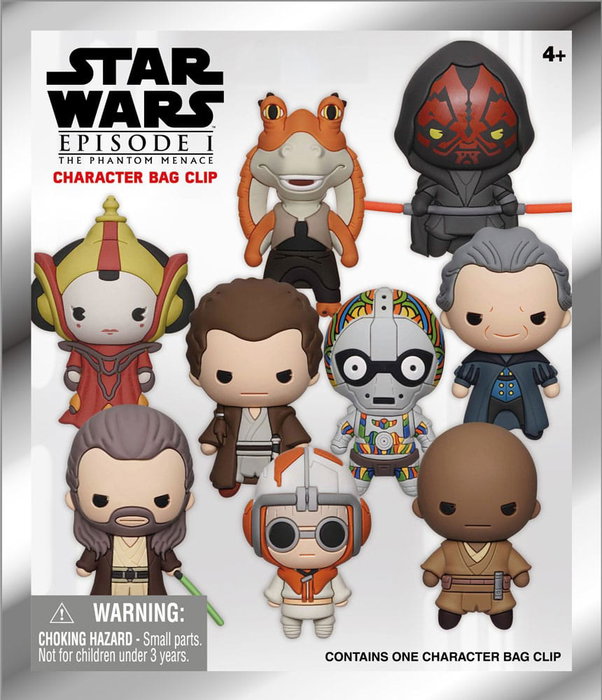 Star Wars The Phantom Menace présentoir porte-clés sac à dos 3D(24)